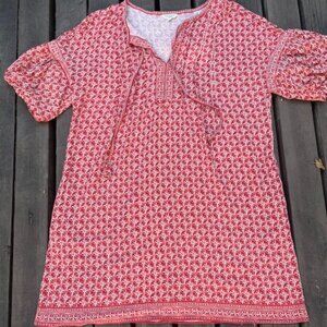 Boho casual - a fun easy wear tunic style dress